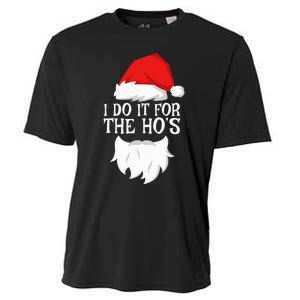 I Do It For The HoS Santa Christmas Cooling Performance Crew T-Shirt