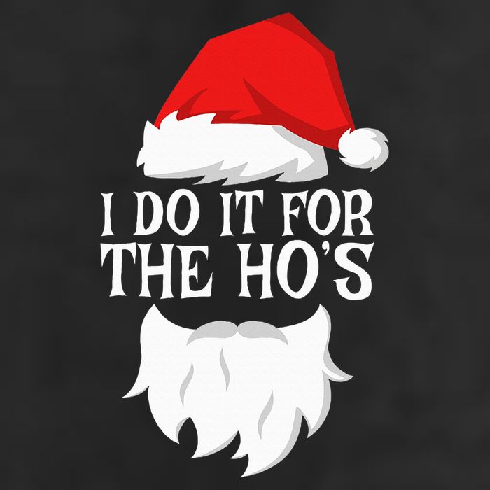 I Do It For The HoS Santa Christmas 11oz C Handle Ceramic Mug