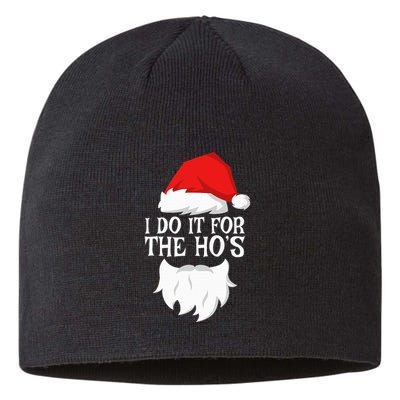 I Do It For The HoS Santa Christmas Sustainable Beanie
