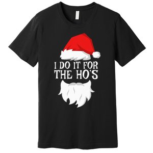 I Do It For The HoS Santa Christmas Premium T-Shirt