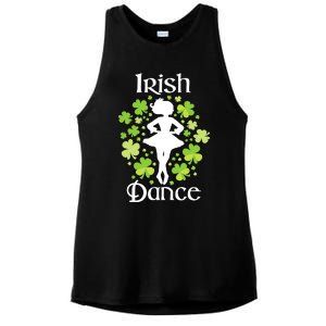 Irish Dance - Irish Dancer Ceili Reel Dance Ladies PosiCharge Tri-Blend Wicking Tank