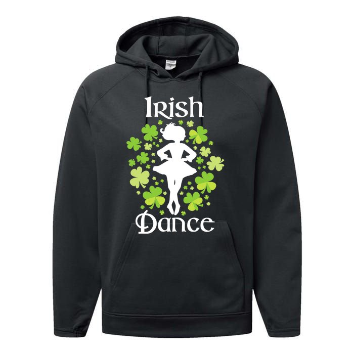 Irish Dance - Irish Dancer Ceili Reel Dance Performance Fleece Hoodie