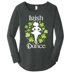 Irish Dance - Irish Dancer Ceili Reel Dance Women's Perfect Tri Tunic Long Sleeve Shirt