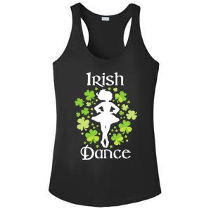 Irish Dance - Irish Dancer Ceili Reel Dance Ladies PosiCharge Competitor Racerback Tank