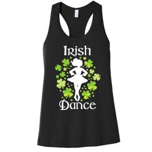 Irish Dance - Irish Dancer Ceili Reel Dance Women's Racerback Tank