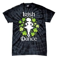 Irish Dance - Irish Dancer Ceili Reel Dance Tie-Dye T-Shirt