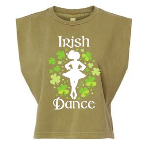 Irish Dance - Irish Dancer Ceili Reel Dance Garment-Dyed Women's Muscle Tee