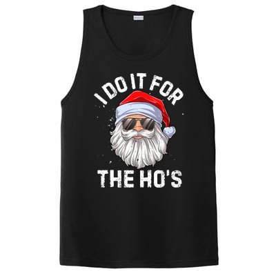 I Do It For The HoS Funny Inappropriate Christmas Santa Gift PosiCharge Competitor Tank