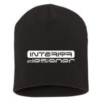 Interior Designer Interior Design Architecture Short Acrylic Beanie