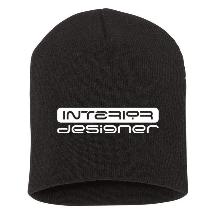 Interior Designer Interior Design Architecture Short Acrylic Beanie