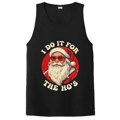 I Do It For The Hos Funny Santa Quotes I Do it For The Hos  PosiCharge Competitor Tank