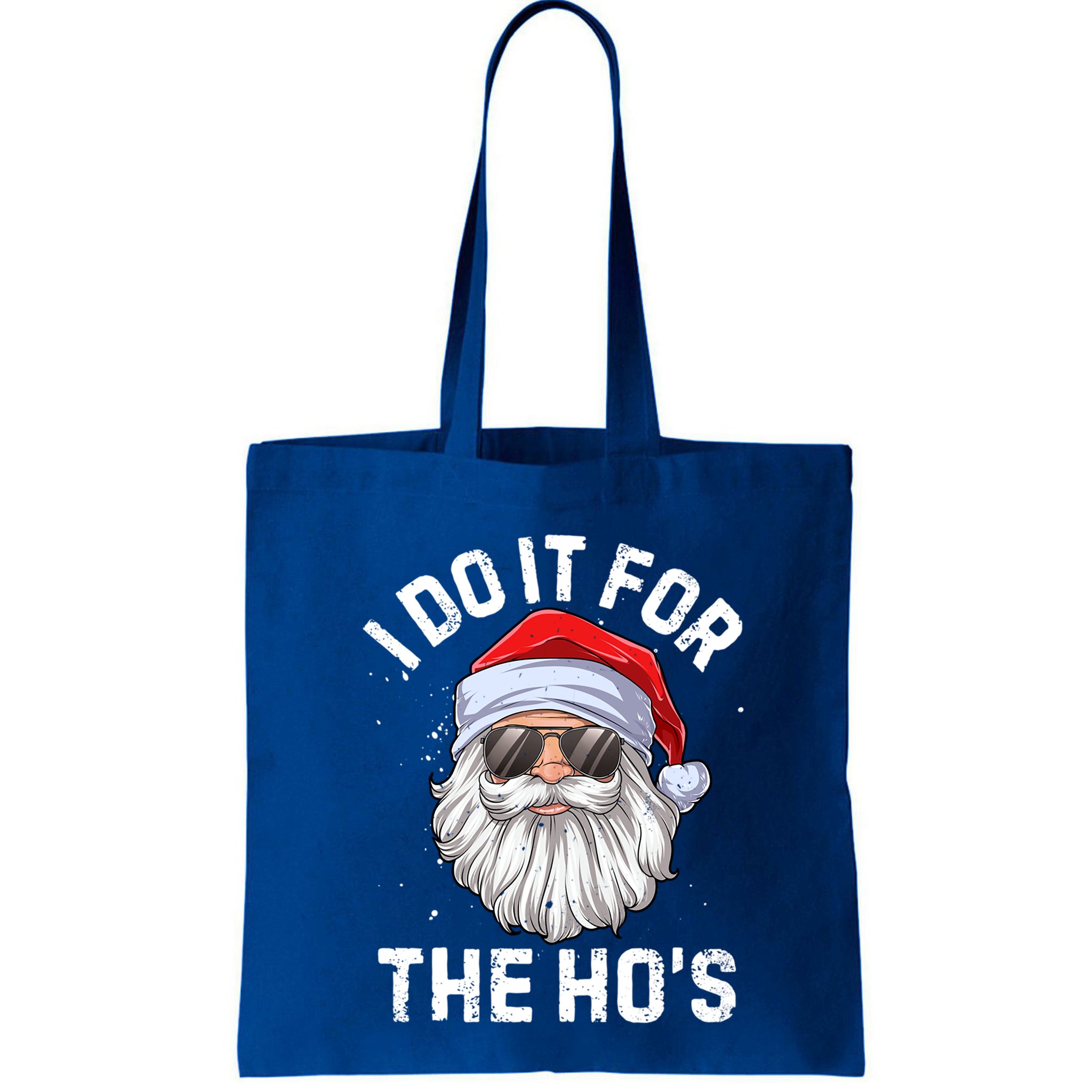 I Do It For The Hos Funny Inappropriate Christmas Santa Gift Bag