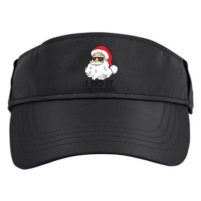 I Do It For The Hos Christmas Santa Meaningful Gift Adult Drive Performance Visor