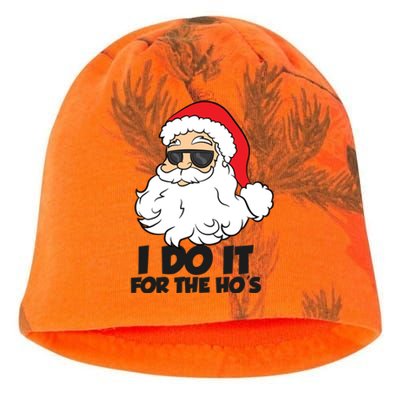 I Do It For The Hos Christmas Santa Meaningful Gift Kati - Camo Knit Beanie