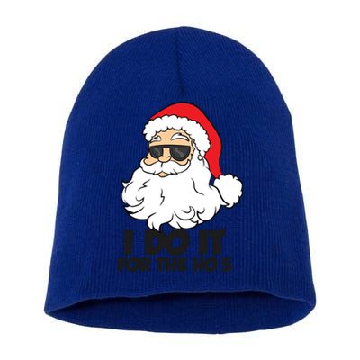 I Do It For The Hos Christmas Santa Meaningful Gift Short Acrylic Beanie