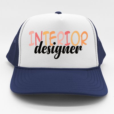 Interior Designer Interior Design Architecture Trucker Hat