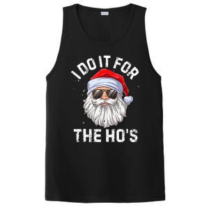 I Do It For The HoS Funny Inappropriate Christmas Santa PosiCharge Competitor Tank