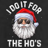 I Do It For The HoS Funny Inappropriate Christmas Santa Trucker Hat