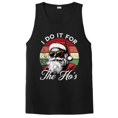 I Do It For The HoS Funny Santa Sunglasses Xmas Christmas PosiCharge Competitor Tank