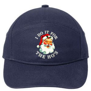 I Do It For The Hos 7-Panel Snapback Hat