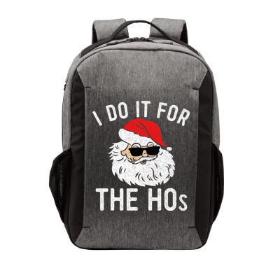 I Do It For The Hos Christmas In July Santa Claus Vector Backpack