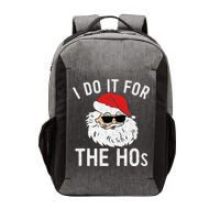 I Do It For The Hos Christmas In July Santa Claus Vector Backpack
