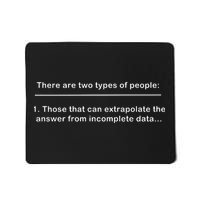 Incomplete Data Mousepad