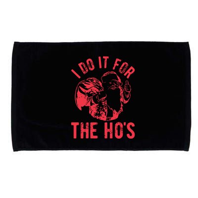 I Do It For The HoS Rude Christmas Microfiber Hand Towel
