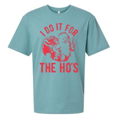 I Do It For The HoS Rude Christmas Sueded Cloud Jersey T-Shirt