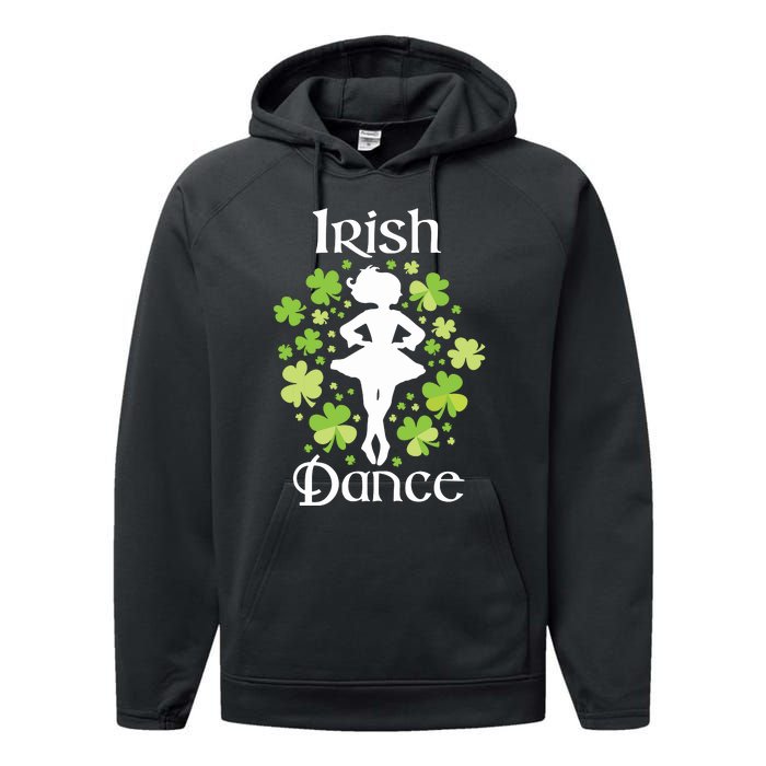 Irish Dance Irish Dancer Ceili Reel Dance Performance Fleece Hoodie