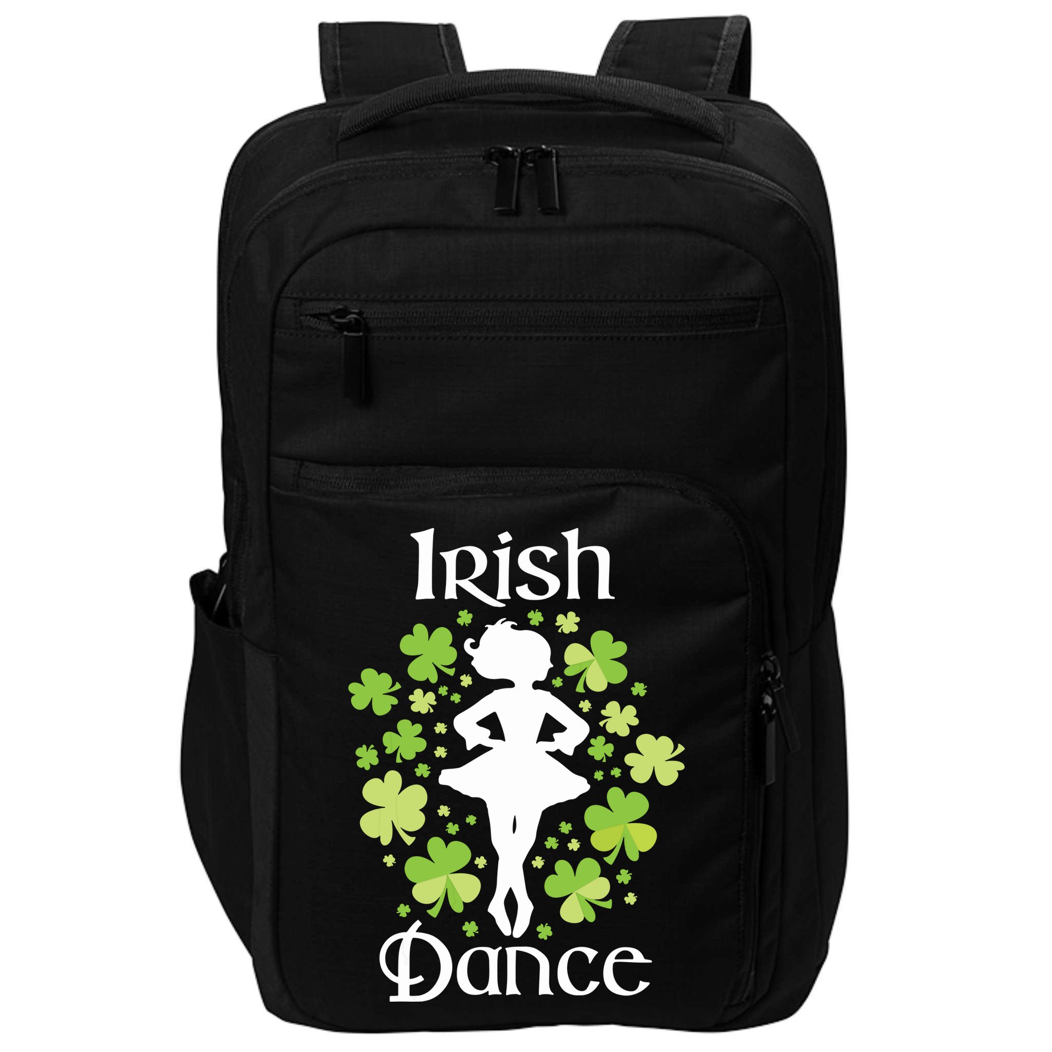 Irish Dance Irish Dancer Ceili Reel Dance Impact Tech Backpack
