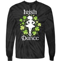 Irish Dance Irish Dancer Ceili Reel Dance Tie-Dye Long Sleeve Shirt