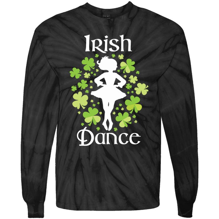 Irish Dance Irish Dancer Ceili Reel Dance Tie-Dye Long Sleeve Shirt