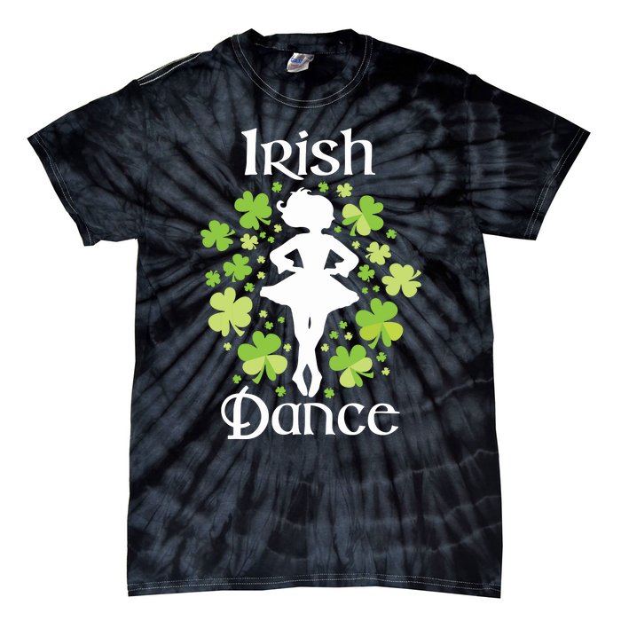 Irish Dance Irish Dancer Ceili Reel Dance Tie-Dye T-Shirt