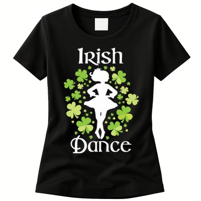Irish Dance Irish Dancer Ceili Reel Dance Womens T-Shirt