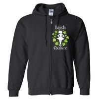 Irish Dance Irish Dancer Ceili Reel Dance Full Zip Hoodie