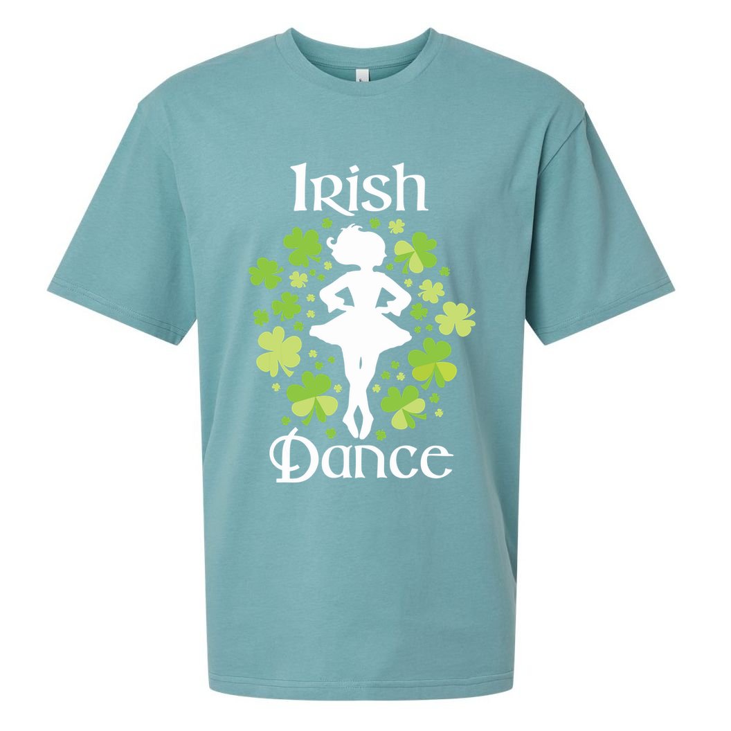 Irish Dance Irish Dancer Ceili Reel Dance Sueded Cloud Jersey T-Shirt