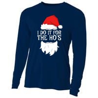 I Do It For The HoS Santa Christmas Cooling Performance Long Sleeve Crew