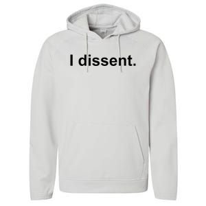 I Dissent Performance Fleece Hoodie