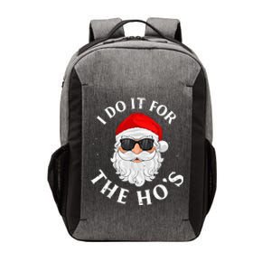 I Do It For The Hos Funny Christmas Pajama Family Xmas  Vector Backpack