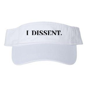 I Dissent Valucap Bio-Washed Visor