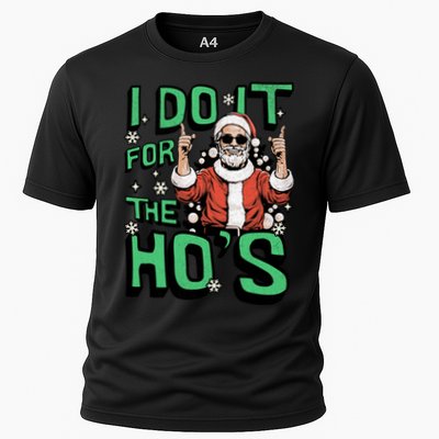 I Do It For The HoS Funny Christmas Santa Claus Performance Shirt