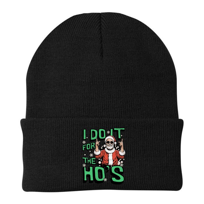 I Do It For The HoS Funny Christmas Santa Claus Beanie