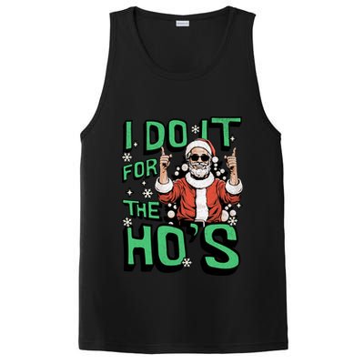I Do It For The HoS Funny Christmas Santa Claus PosiCharge Competitor Tank