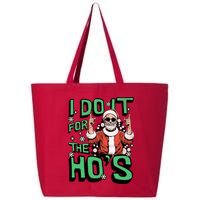 I Do It For The HoS Funny Christmas Santa Claus 25L Jumbo Tote