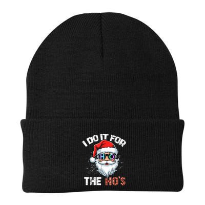 I Do It For The Hos Funny Inappropriate Christmas Santa Led Beanie