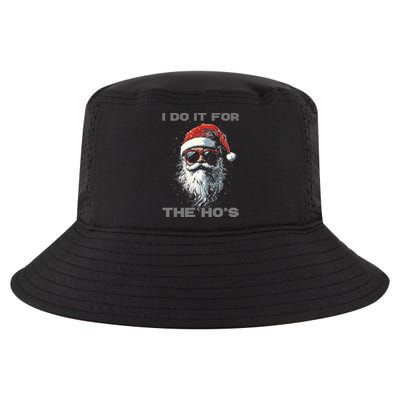 I Do It For The HoS Funny Santa Inappropriate Christmas Cool Comfort Performance Bucket Hat