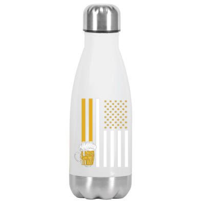 Independence Day Is A Federal Holiday Proud To Be American Gift Stainless Steel Insulated Water Bottle