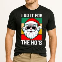 I Do It For The Hos Santa Claus Shades Funny Christmas Cooling Performance Crew T-Shirt