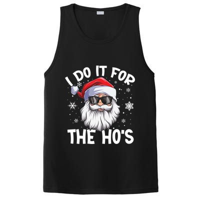 I Do It For The Hos Christmas In July Santa Claus Meaningful Gift PosiCharge Competitor Tank